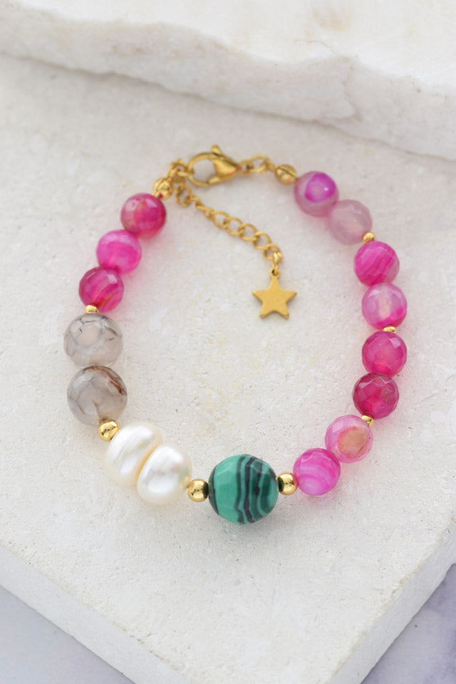 Pulsera ágatas
