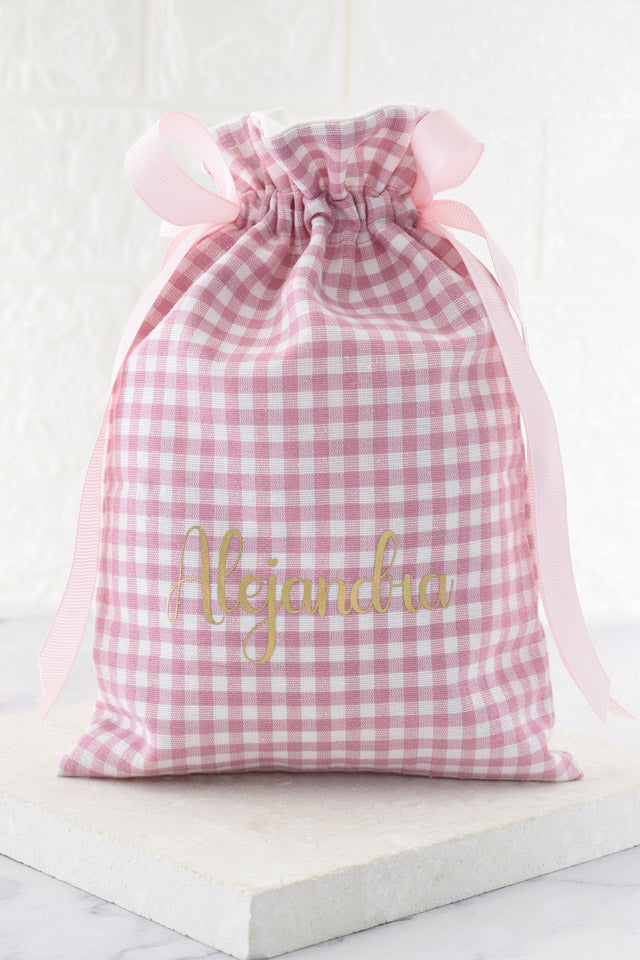 Bolsa Vichy personalizada