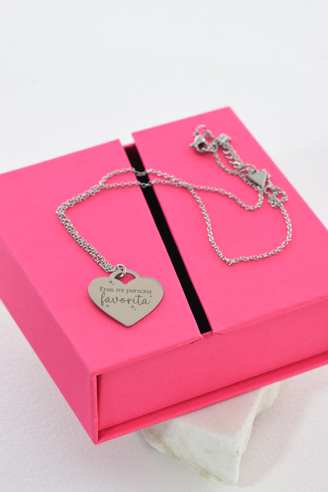 Colgante corazón personalizado