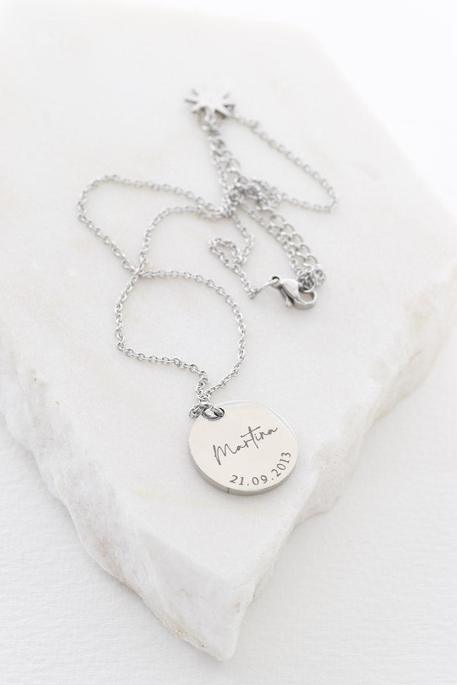 Colgante placa 2 cms