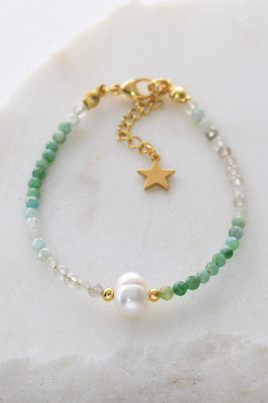 Pulsera Crisoprasa