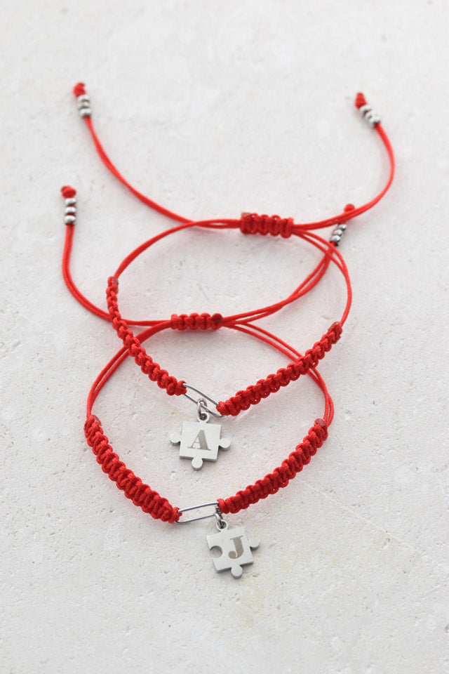 Set de pulseras rompecabezas