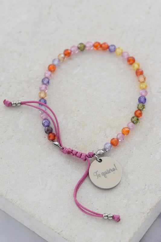 Pulsera personalizada colores