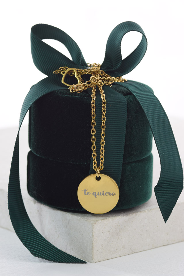 Colgante placa 2 cms